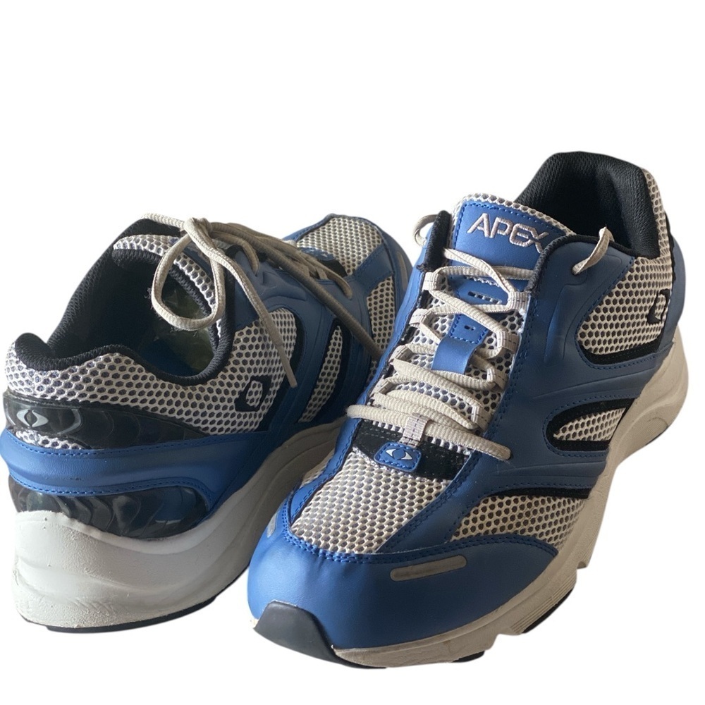 APEX Men’s Stealth Runner Walking Athletic Sneakers Shoes Size 13 Wide EUC - Picture 5 of 12